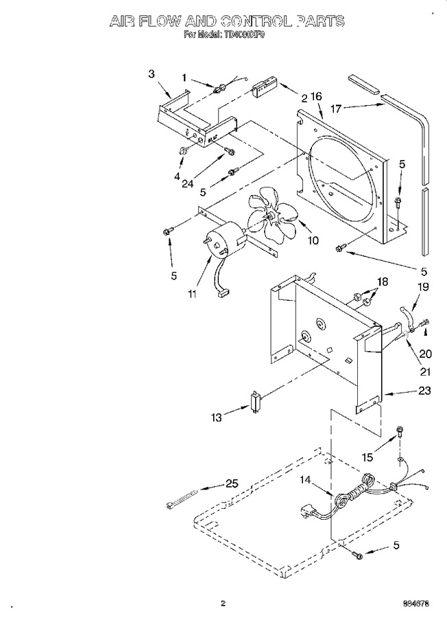 Diagram for TD4000XF0