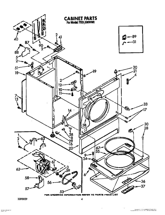 Diagram for TEDL660WW0