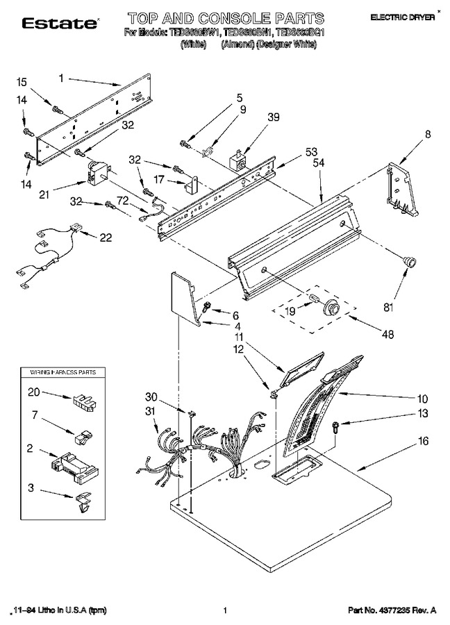 Diagram for TEDS680BN1