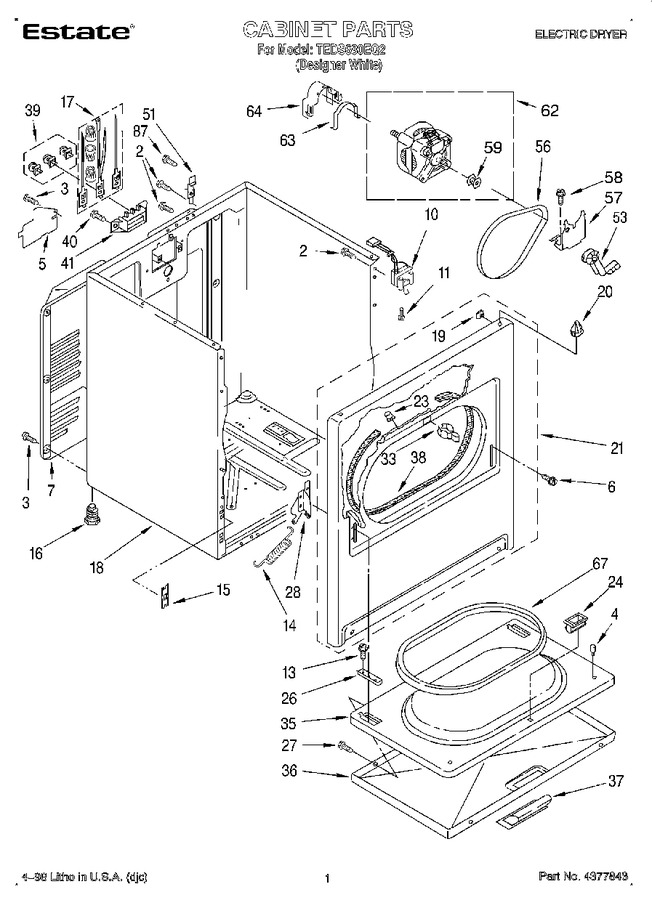 Diagram for TEDS680EQ2