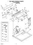 Diagram for 02 - Top And Console Parts Optional Parts (not Included)