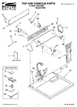 Diagram for 01 - Top And Console Parts