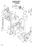 Diagram for 02 - Cabinet Parts