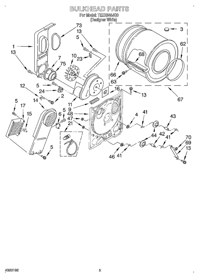 Diagram for TEDX640JQ0