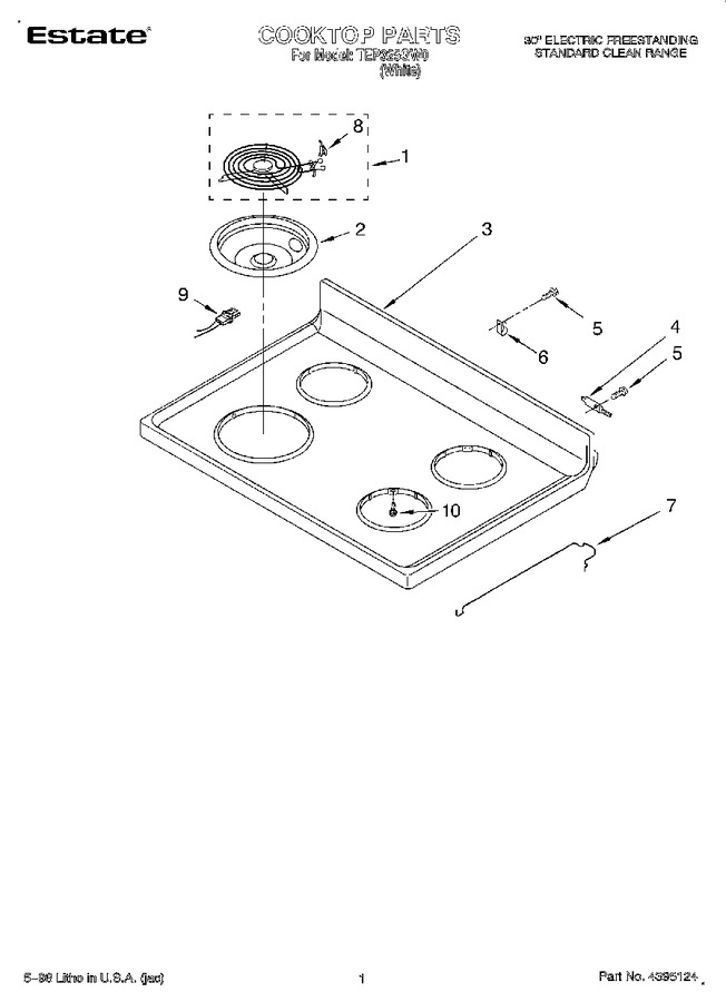 Diagram for TEP325GW0