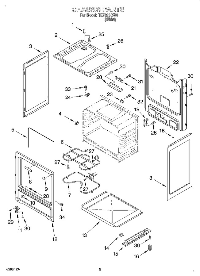 Diagram for TEP325GW0