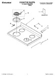 Diagram for 01 - Cooktop Parts