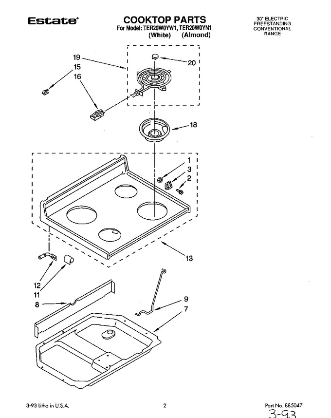 Diagram for TER20W0YN1