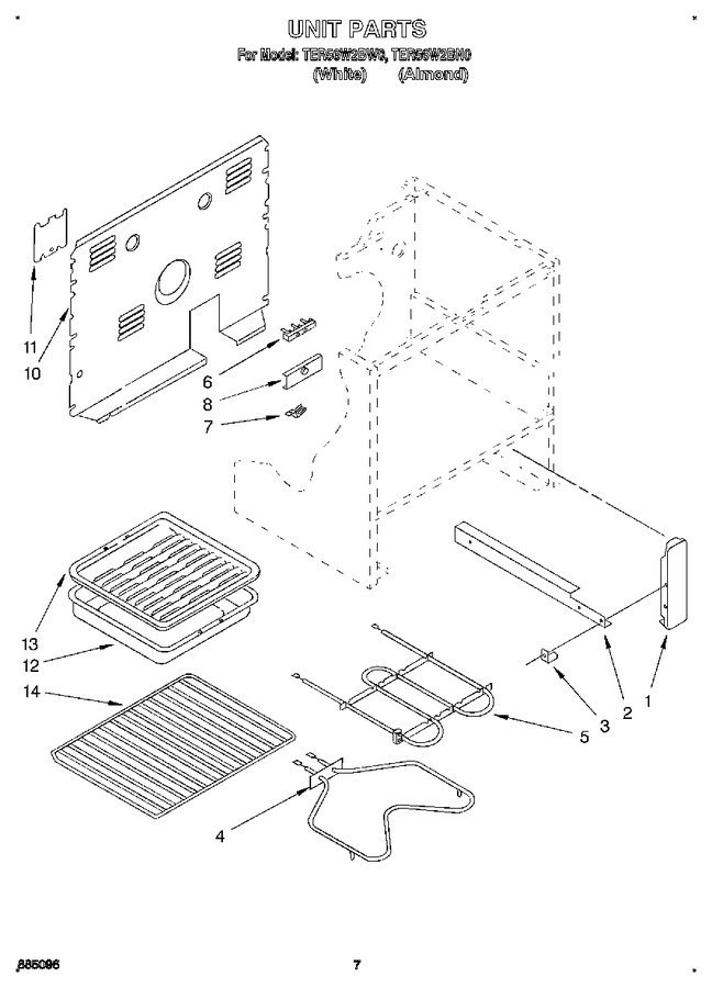 Diagram for TER56W2BW0