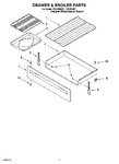 Diagram for 05 - Drawer & Broiler Parts, Optional Parts