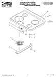 Diagram for 01 - Cooktop Parts