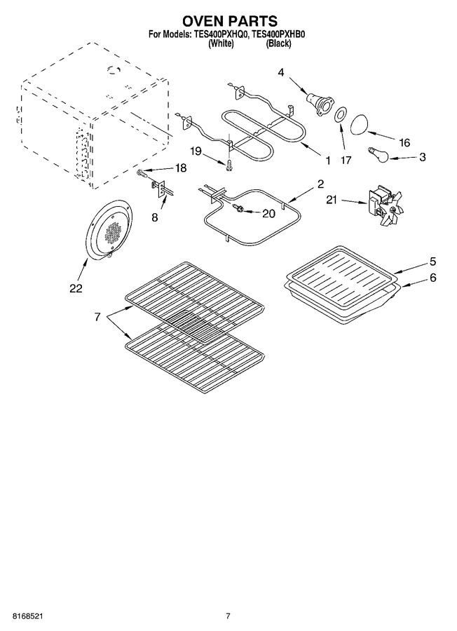 Diagram for TES400PXHQ0