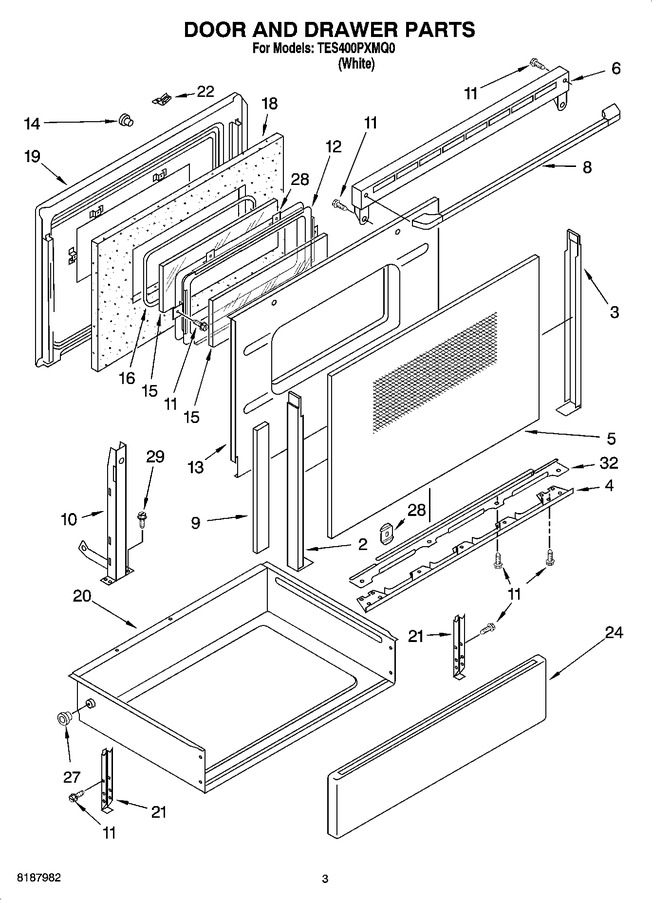 Diagram for TES400PXMQ0