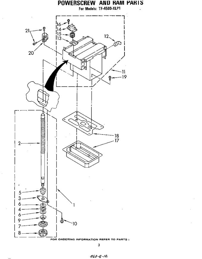 Diagram for TF4500XLP1