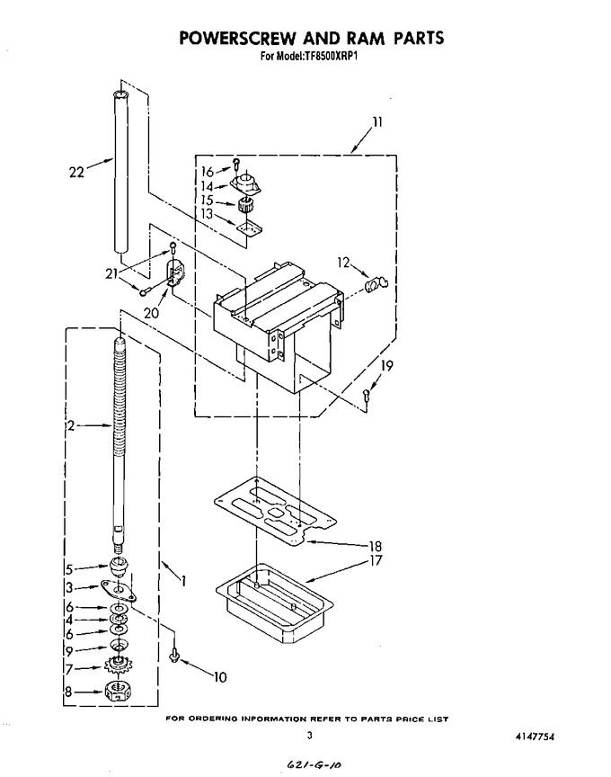 Diagram for TF8500XRP1