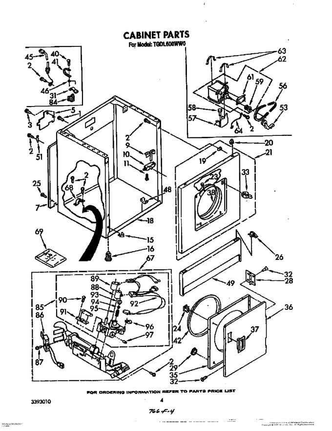 Diagram for TGDL600WW0