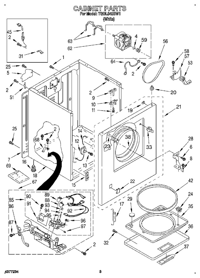 Diagram for TGDL640BW1