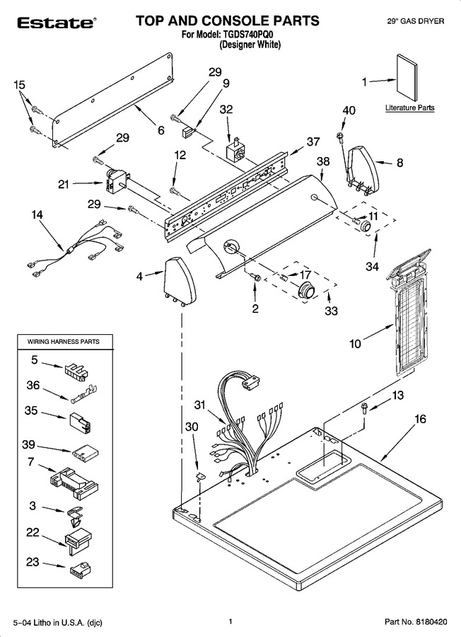 Diagram for TGDS740PQ0