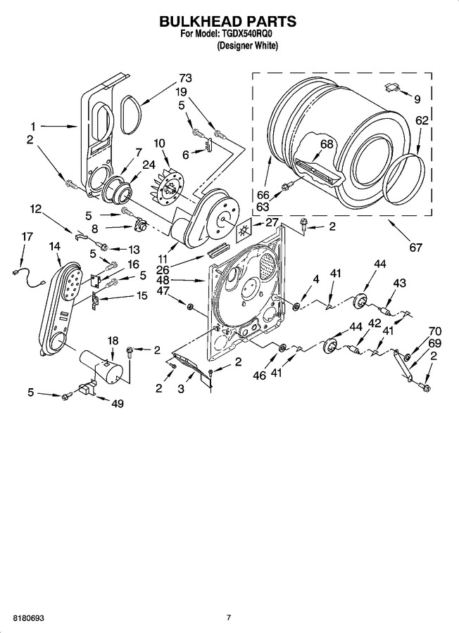 Diagram for TGDX540RQ0