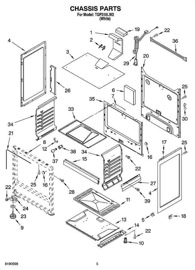 Diagram for TGP310LW2