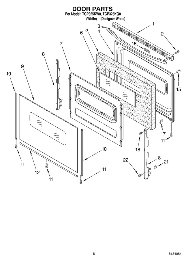 Diagram for TGP325KQ0