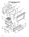 Diagram for 04 - Door And Broiler