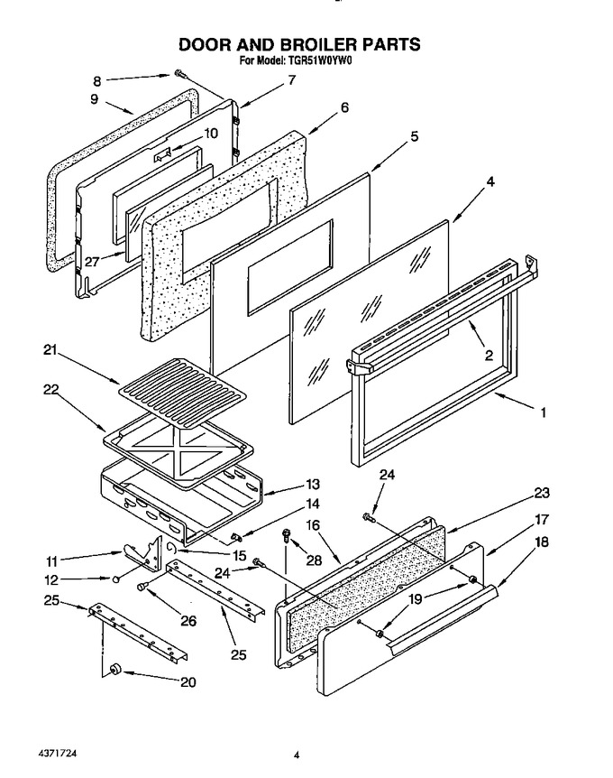 Diagram for TGR51W0YN0