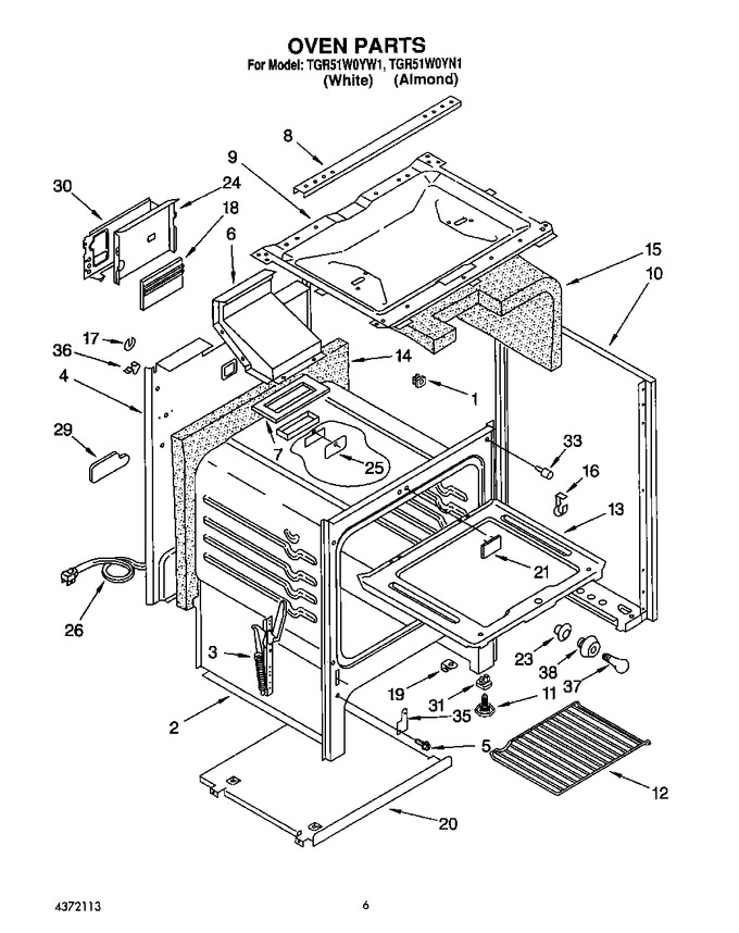 Diagram for TGR51W0YN1