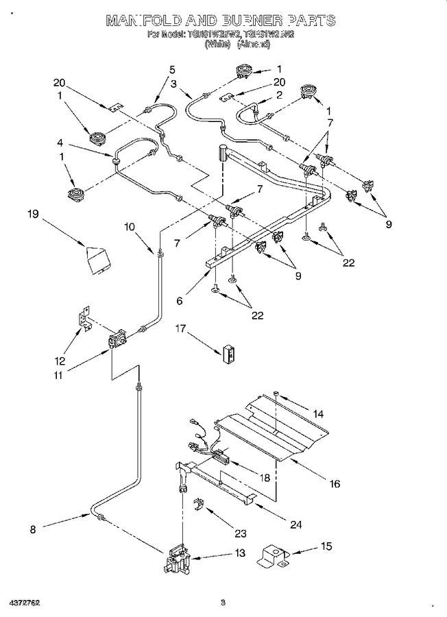 Diagram for TGR61W2BW2