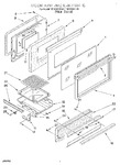 Diagram for 05 - Door And Broiler