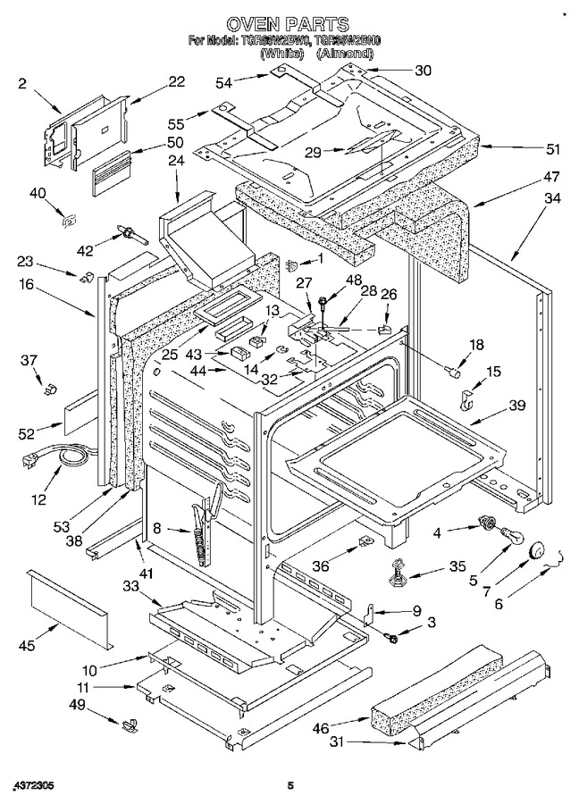 Diagram for TGR88W2BN0