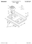 Diagram for 01 - Cooktop, Literature