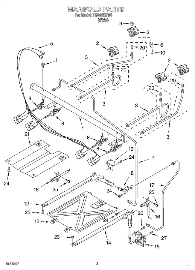 Diagram for TGS325GW6