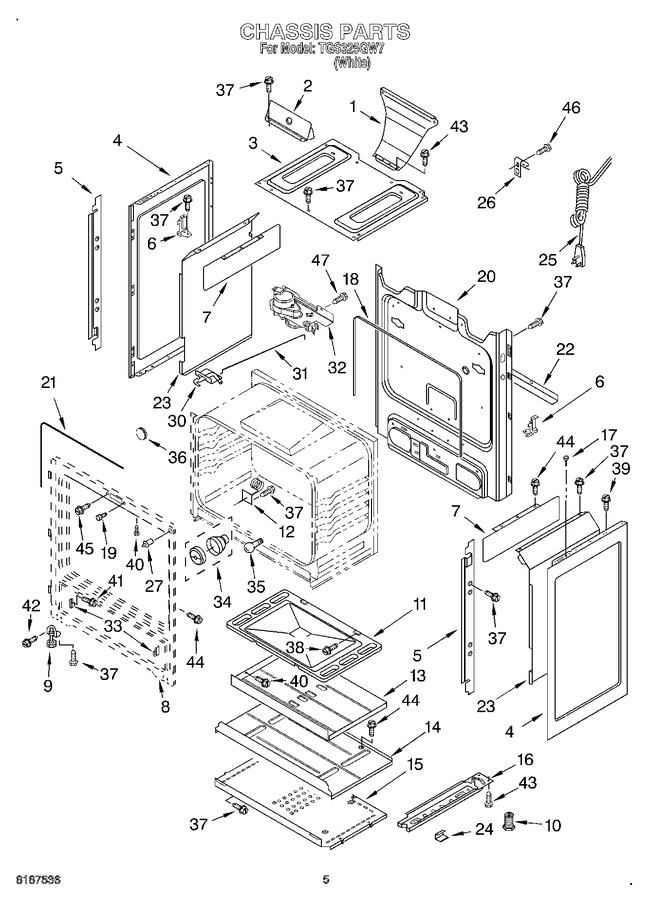 Diagram for TGS325GW7