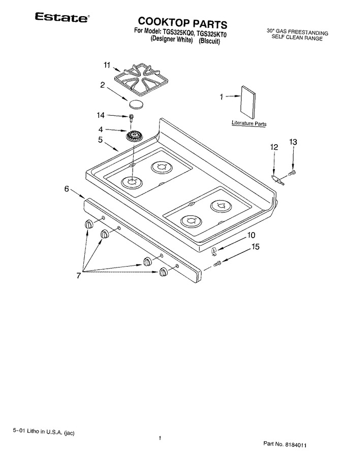 Diagram for TGS325KQ0