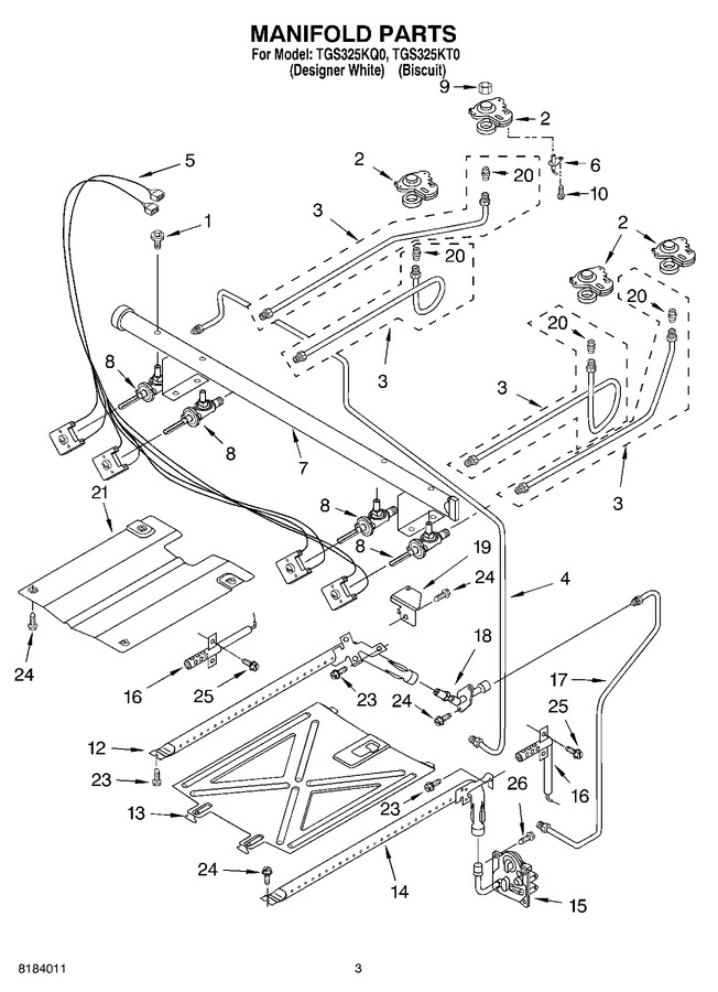 Diagram for TGS325KQ0