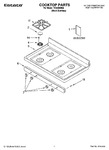 Diagram for 01 - Cooktop Parts