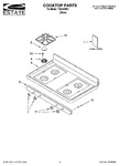 Diagram for 01 - Cooktop Parts