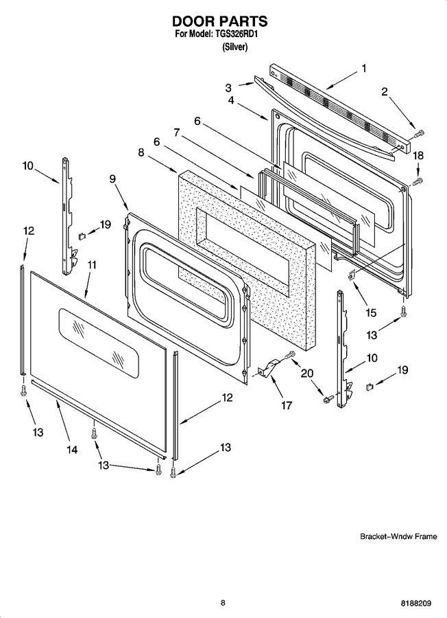 Diagram for TGS326RD1