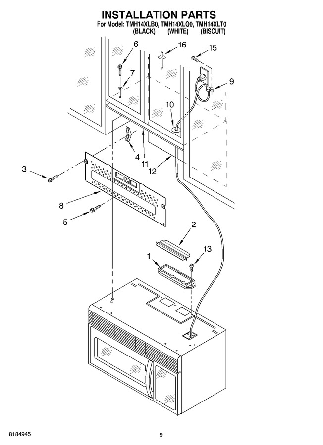 Diagram for TMH14XLT0