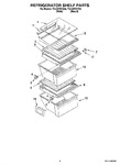 Diagram for 03 - Refrigerator Shelf Parts