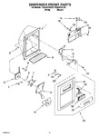 Diagram for 09 - Dispenser Front Parts