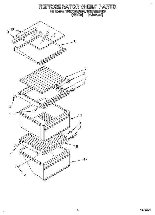 Diagram for TS22AWXBW00