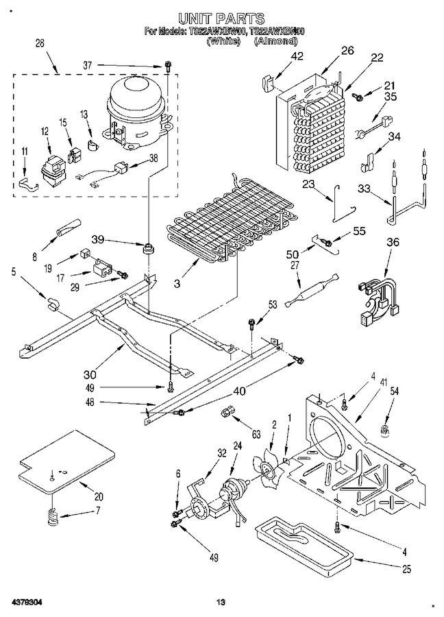 Diagram for TS22AWXBW00