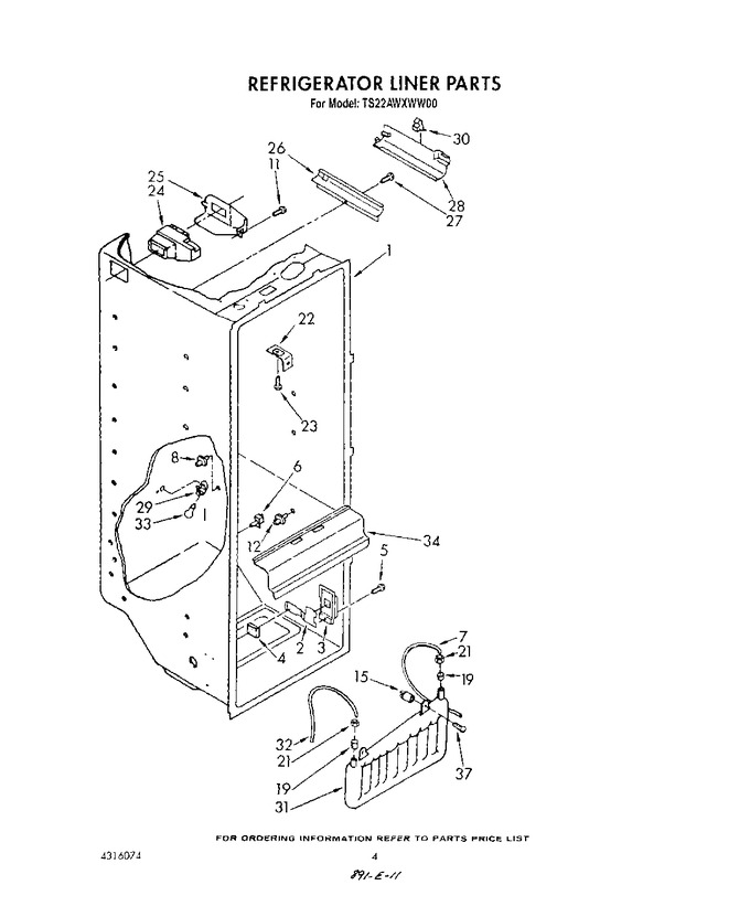 Diagram for TS22AWXWW00