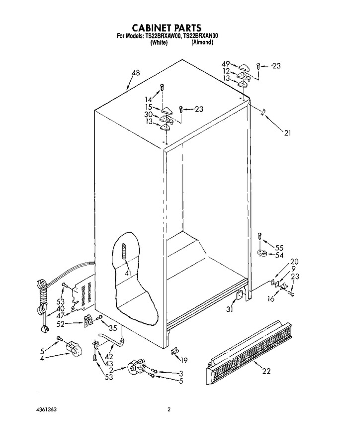 Diagram for TS22BRXAN00