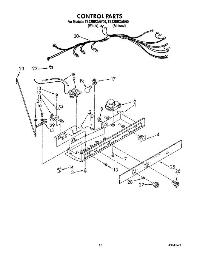 Diagram for TS22BRXAN00