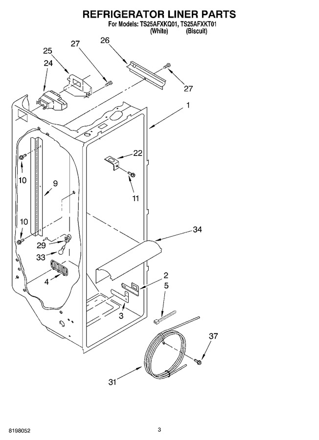 Diagram for TS25AFXKT01