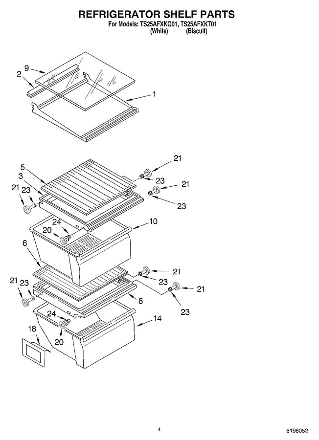 Diagram for TS25AFXKT01