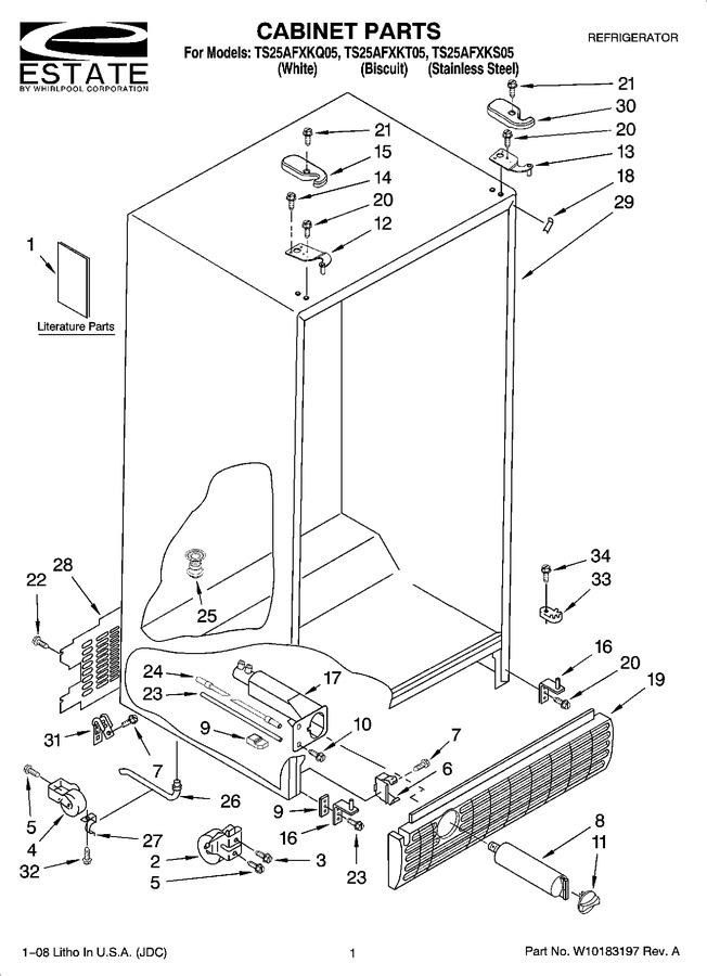 Diagram for TS25AFXKS05